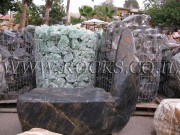 Black Sculpture Gravestones